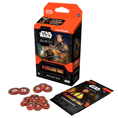 STAR WARS UNLIMITED A LAWLESS TIME DECK LEIA ORGANA
